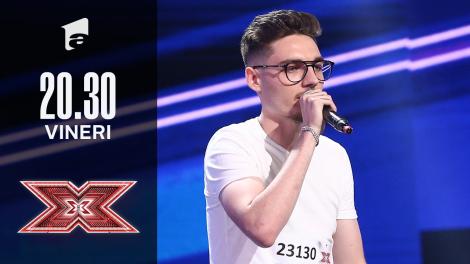 X Factor sezonul 10, 15 octombrie 2021. Costin Alexandru Popovici a cântat o melodie compusă de el