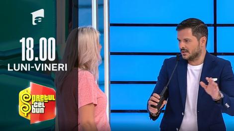 Preţul cel bun sezonul 1, 15 octombrie 2021. Replici amuzante între Liviu Vârciu și o concurentă: Ne înțelegem bine!
