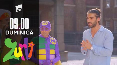 Casa Zurli Sezonul 3, 17 octombrie 2021. Gaşca Zurli, vizită surpriză pe platourile de filmare, alături de actorul Daniel Nuță