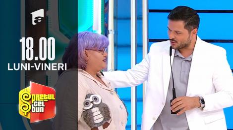 Preţul cel bun sezonul 1, 18 octombrie 2021. Cristina câștigă un fotoliu, o oală și un sifon