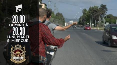 Asia Express sezonul 4, 18 octombrie 2021. Emi s-a îmbrăcat în rochie ca să aibă succes la autostop