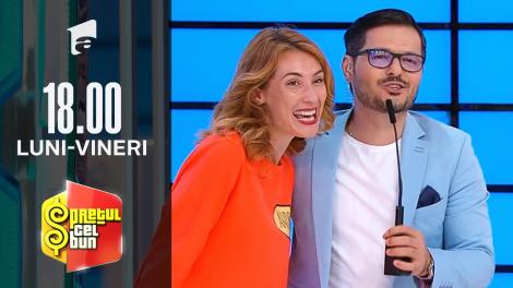 Preţul cel bun sezonul 1, 19 octombrie 2021. Andreea câștigă o mie de lei și un televizor