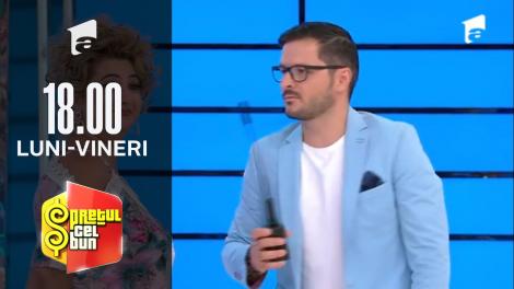 Preţul cel bun sezonul 1, 19 octombrie 2021. Liviu Vârciu este impresionat de genele atât de lungi ale unei concurente: Fac otită dacă mai clipești o dată!