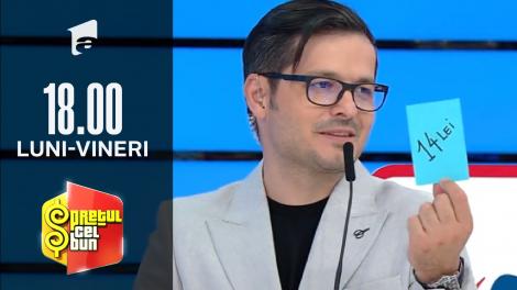 Preţul cel bun sezonul 1, 20 octombrie 2021. Irina câștigă 3000 de lei