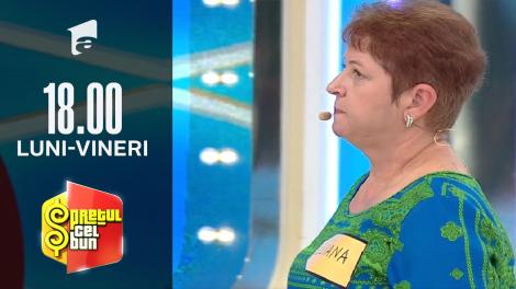 Preţul cel bun sezonul 1, 21 octombrie 2021. Liliana a fost la un pas să câștige o mașină de uscat haine