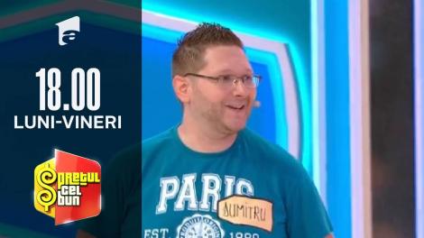 Preţul cel bun sezonul 1, 22 octombrie 2021. Dumitru a câștigat un dormitor complet mobilat și o vacanță în Tenerife