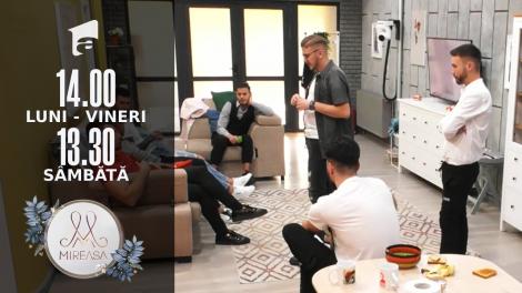 Mireasa Sezonul 4, 22 octombrie 2021. Deși nu a intrat încă în casa Mireasa, John a născut intrigi și speculații printre băieți