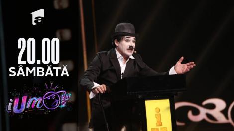 iUmor Sezonul 11, 23 octombrie 2021. Charlie Chaplin, un număr de roast despre mai multe vedete din România