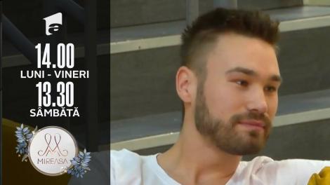 Mireasa Sezonul 4, 28 octombrie 2021. Ionuț nu vrea să zică dacă a intrat într-o cunoaștere cu Adelina