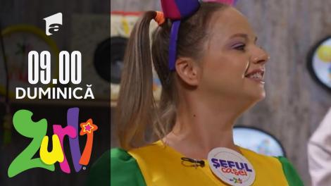 Casa Zurli Sezonul 3, 30 octombrie 2021. Gaşca Zurli a ales-o pe Fetița Zurli șefa casei