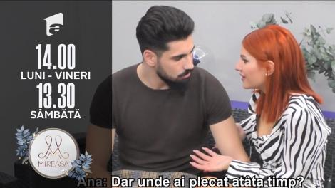 Mireasa sezonul 4, 1 noiembrie 2021. Ana se uită după Ion? Alex: Nu-mi place starea ta!