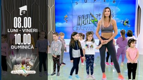 Super Neatza, 2 noiembrie 2021. Fitness cu Diana Stejereanu! Antrenament pentru copii