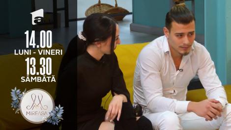 Mireasa sezonul 4, 3 noiembrie 2021. Seba și Gina, nu a fost să fie! Concurentul nu este interesat să formeze un cuplu