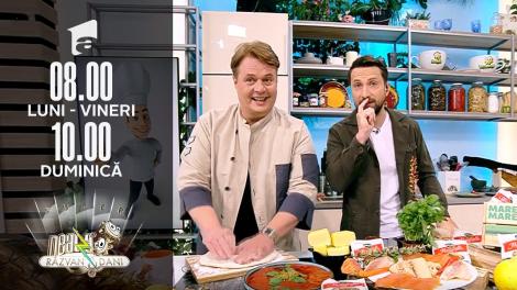 Super Neatza, 4 noiembrie 2021. Rețeta lui Vlăduț - Pizza cu trei feluri de pește