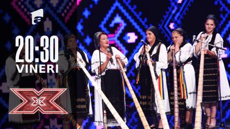 X Factor sezonul 10, 5 noiembrie 2021. Ansamblul de tulnicărese, moment de excepție pe scena X Factor