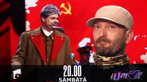 iUmor Sezonul 11, 6 noiembrie 2021. Stalin l-a luat la rost pe Mihai Bendeac: Ce e tovarăși nu mai știți limba rusă?