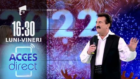 Acces Direct, 8 noiembrie 2021. Ultimele imagini în viață cu Petrică Mîțu Stoian, filmate pentru ediția de Revelion