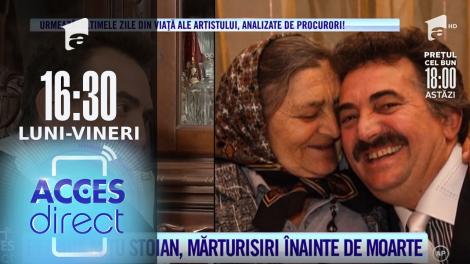 Acces Direct, 9 noiembrie 2021. Petrică Mîţu Stoian, mărturisiri înainte de moarte