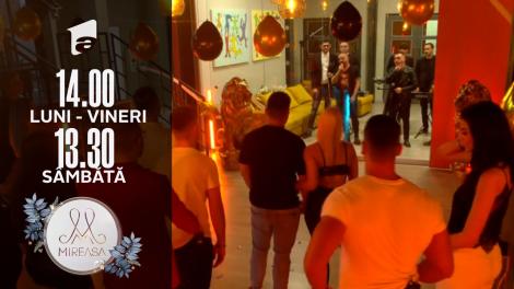Mireasa Sezonul 4, 15 noiembrie 2021. Concurenții au avut parte de o surpriză la petrecere! Elis Armeanca și Costel Dinu le-au cântat cele mai frumoase melodii