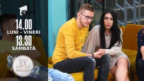 Mireasa Sezonul 4, 19 noiembrie 2021. Ela și Petrică, despre conflictul avut cu John și Amalia: M-au găsit pe mine să le dau apă la moară!