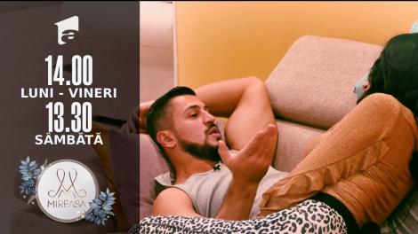 Mireasa Sezonul 4, 19 noiembrie 2021. John și Amalia, un cuplu ce nu convine părinților ei: Stă ca lemnul lângă tine!