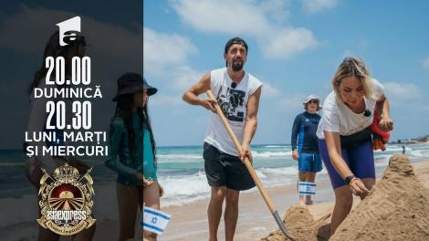 Asia Express sezonul 4, 21 noiembrie 2021. Concurenții, provocați să construiască un castel de nisip