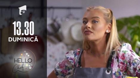 Hello Chef sezonul 2, 21 noiembrie 2021. Roxana Blenche şi Irina Baianț prepară un starter: Somon fume