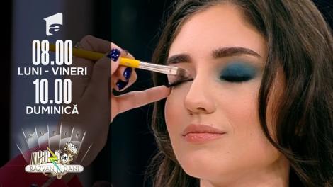Neatza de Weekend, 21 noiembrie 2021. Cum să îți faci un smokey eyes colorat