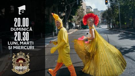 Asia Express sezonul 4, 22 noiembrie 2021. Mihai Petre face spectacol în Israel îmbrăcat într-un costum de pui