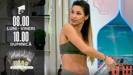 Super Neatza, 23 noiembrie 2021. Fitness cu Diana Stejereanu: Antrenament cu sticla de plastic pentru brațe și abdomen