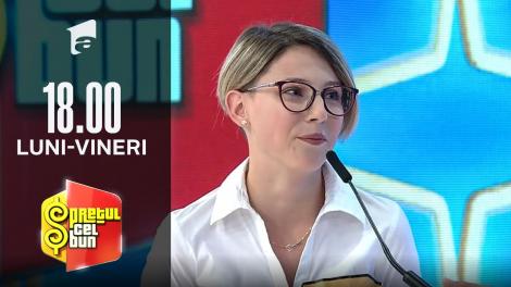 Preţul cel bun sezonul 1, 23 noiembrie 2021. Diana, campioană la scrimă, a plecat acasă cu o trotinetă, un aragaz și un aspirator!