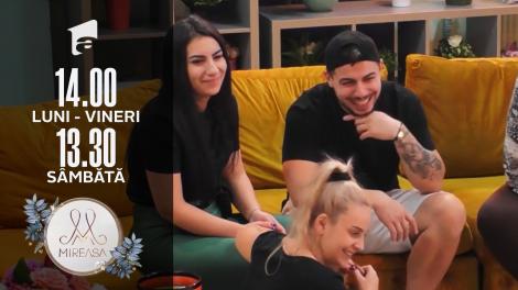 Mireasa Sezonul 4, 25 noiembrie 2021. Mima, super provocare! Ion: S-o facem pe Alina să zică că vine și sezonul următor