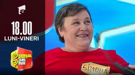 Preţul cel bun sezonul 1, 25 noiembrie 2021. Simona a câștigat un robot de bucătărie și un dozator de bere