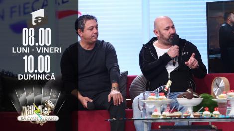 Super Neatza, 29 noiembrie 2021. Sorin Bontea și Cătălin Scărlătescu, în platoul de la Neatza, în zi de sărbătoare