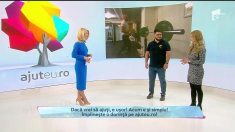 AjutEu, 30 noiembrie 2021. Daniel, un profesor de sport, şi-a transformat locuința într-o casă a copiilor din plasament