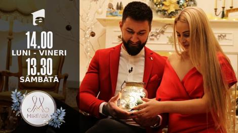 Mireasa Sezonul 4, 2 decembrie 2021. Marius a cerut-o pe Maria în căsătorie, într-un cadru de poveste!