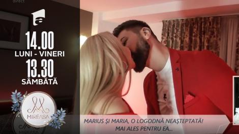 Mireasa Sezonul 4, 3 decembrie 2021. Maria și Marius, prima noapte împreună fără camerele de supraveghere