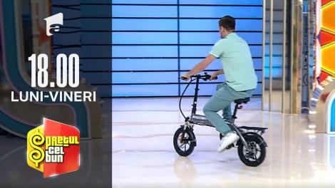 Preţul cel bun sezonul 1, 7 decembrie 2021. Ion a câștigat o bicicletă electrică!