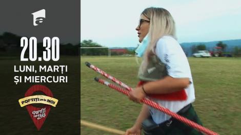 Poftiți pe la noi, 7 decembrie 2021. Iuliana Luciu și Adda au măturat semințele din tribunele unui stadion de fotbal