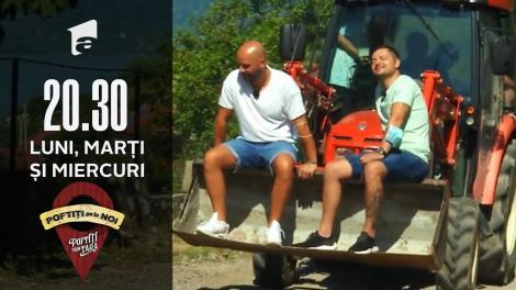 Poftiți pe la noi, 8 decembrie 2021.  Liviu Vârciu și Andrei Ștefănescu, peripeții în cupa unui tractor: Am mers de am făcut febră la mâini!