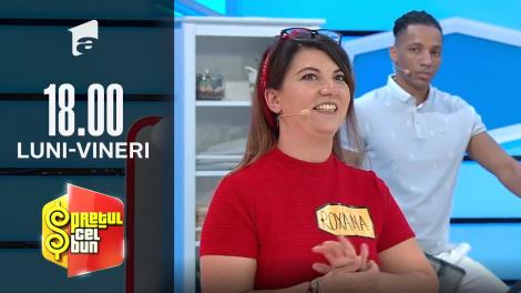 Preţul cel bun sezonul 1, 9 decembrie 2021. Roxana a câștigat produse electrocasnice în valoare de 9.797 de lei