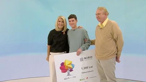 AjutEu, 10 decembrie 2021. Pentru Vlad Zaharia orfelinatul nu a fost un minus