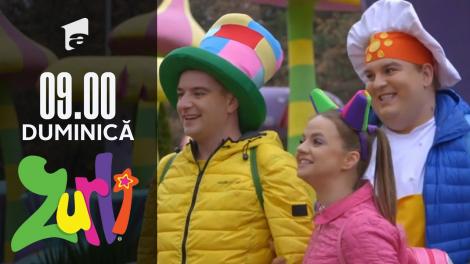 Casa Zurli Sezonul 3, 12 decembrie 2021. Gașca Zurli, vizită în parcul de distracții