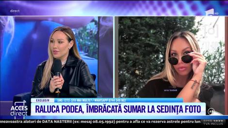 Acces Direct, 14 decembrie 2021. Raluca Podea a pozat aproape goală pentru o revistă