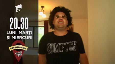 Poftiți pe la noi, 14 decembrie 2021. Cum a reacționat Nea Marin când l-a văzut pe Răzvan Babană cu peruca și ochelarii de soare