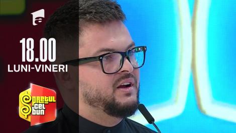 Preţul cel bun sezonul 1, 15 decembrie 2021. Florin a câștigat un cuptor electric și o plită pe gaze