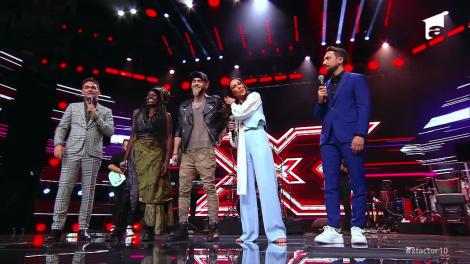 X Factor sezonul 10, 17 decembrie 2021. Jurizare duel The Jazzy Jo Experience și Omajii
