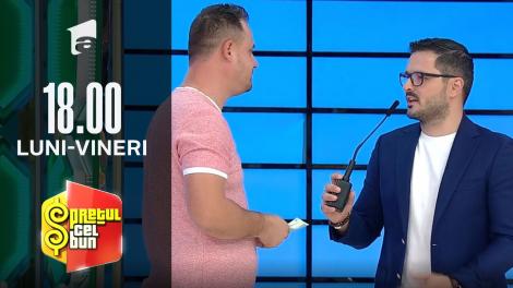 Preţul cel bun sezonul 1, 20 decembrie 2021. Cătălin a câștigat 1000 de lei