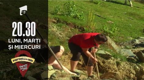 Poftiți pe la noi, 20 decembrie 2021. Misiune dificilă pentru vedete! Romică Țociu s-a prăbușit pe un bolovan