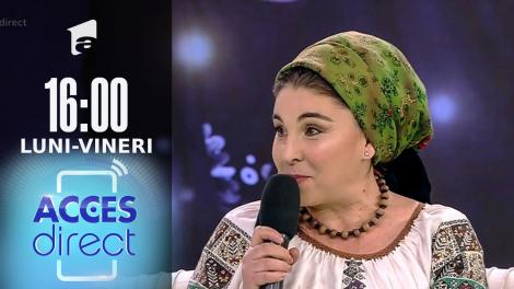 Acces Direct, 20 decembrie 2021. Doina Petroaie şi fiul său, Ciprian Petroaie, pe scenă după 16 ani!